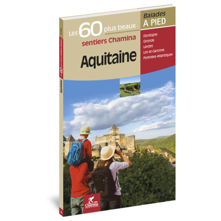 Carte randonnée AQUITAINE LES 60 PLUS BEAUX SENTIERS