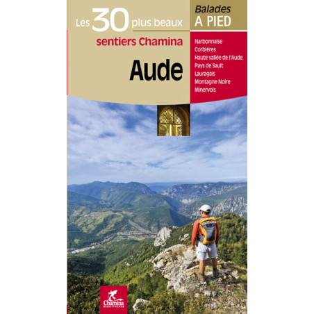 Carte randonnée AUDE LES 30 PLUS BEAUX SENTIERS