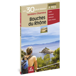 Carte randonnée BOUCHES-DU-RHONE LES 30 PLUS BEAUX SENTIERS