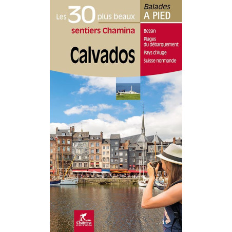 Carte randonnée CALVADOS LES 30 PLUS BEAUX SENTIERS
