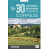 Carte randonnée CORREZE LES 30 PLUS BEAUX SENTIERS