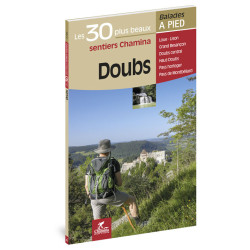 Carte randonnée DOUBS LES 30 PLUS BEAUX SENTIERS