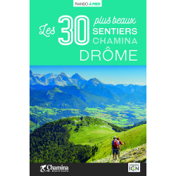 Carte randonnée DROME LES 30 PLUS BEAUX SENTIERS