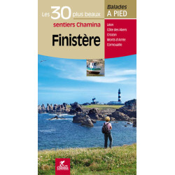 Carte randonnée FINISTERE LES 30 PLUS BEAUX SENTIERS
