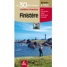 Carte randonnée FINISTERE LES 30 PLUS BEAUX SENTIERS