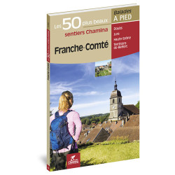 Carte randonnée FRANCHE-COMTE LES 50 PLUS BEAUX SENTIERS
