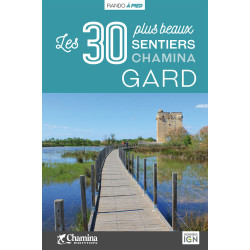 Carte randonnée GARD LES 30 PLUS BEAUX SENTIERS