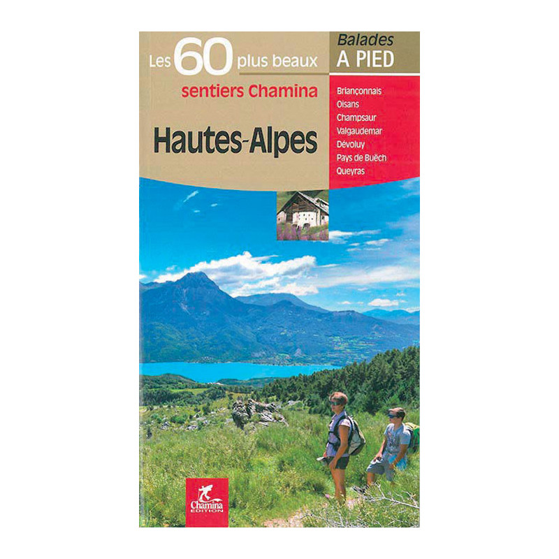 Carte randonnée HAUTES ALPES LES 60 PLUS BEAUX SENTIERS