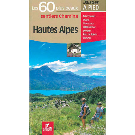 Carte randonnée HAUTES ALPES LES 60 PLUS BEAUX SENTIERS
