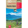 Carte randonnée HAUTES ALPES LES 60 PLUS BEAUX SENTIERS