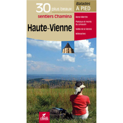 Carte randonnée HAUTE-VIENNE LES 30 PLUS BEAUX SENTIERS