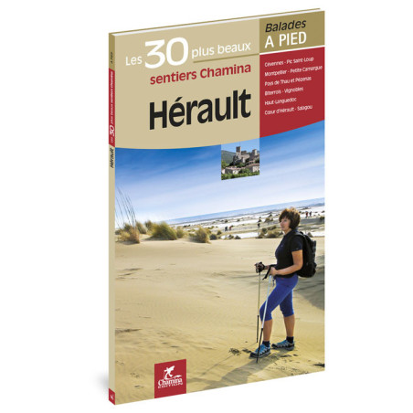 Carte randonnée HERAULT LES 30 PLUS BEAUX SENTIERS