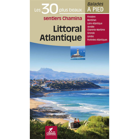 Carte randonnée LITTORAL ATLANTIQUE LES 30 PLUS BEAUX SENTIERS