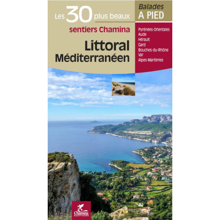 Carte randonnée LITTORAL MÉDITERRANÉEN LES 30 PLUS BEAUX SENTIERS