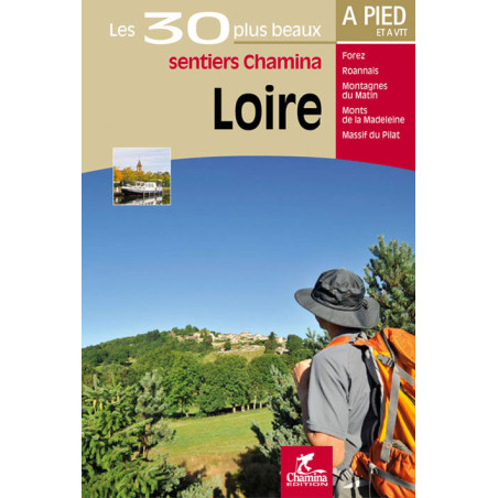 Carte randonnée LOIRE LES 30 PLUS BEAUX SENTIERS