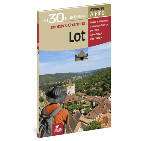 Carte randonnée LOT LES 30 PLUS BEAUX SENTIERS