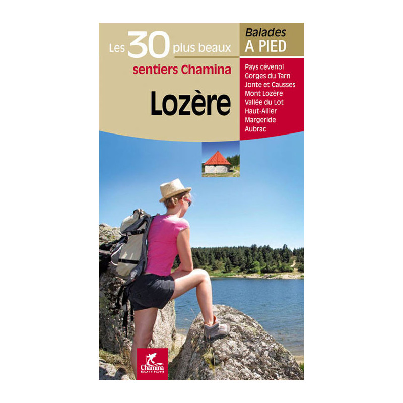 Carte randonnée LOZERE LES 30 PLUS BEAUX SENTIERS Carte randonnée LOZERE LES 30 PLUS BEAUX SENTIERS