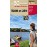 Carte randonnée MAINE ET LOIRE LES 30 PLUS BEAUX SENTIERS