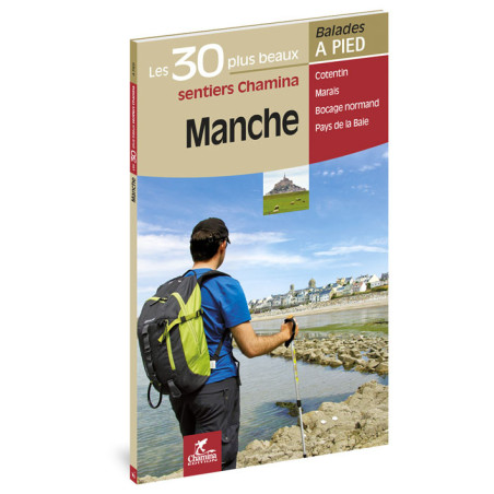 Carte randonnée MANCHE LES 30 PLUS BEAUX SENTIERS