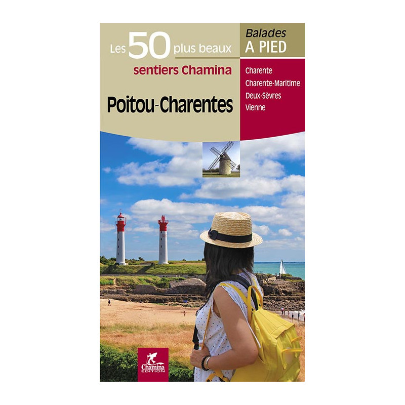 Carte randonnée POITOU-CHARENTES LES 50 PLUS BEAUX SENTIERS Carte randonnée POITOU-CHARENTES LES 50 PLUS BEAUX SENTIERS