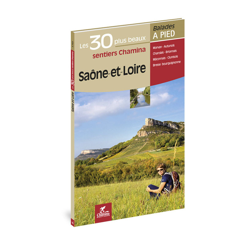 Carte randonnée SAONE-ET-LOIRE LES 30 PLUS BEAUX SENTIERS Carte randonnée SAONE-ET-LOIRE LES 30 PLUS BEAUX SENTIERS