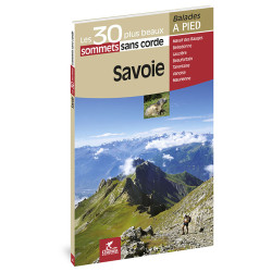 Carte randonnée SAVOIE LES 30 PLUS BEAUX SOMMETS SANS CORDE