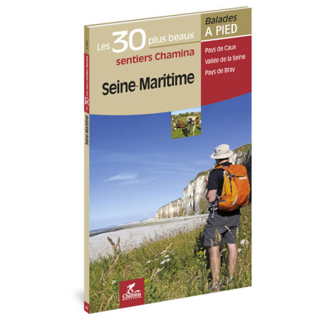 Carte randonnée SEINE-MARITIME LES 30 PLUS BEAUX SENTIERS