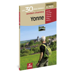 Carte randonnée YONNE LES 30 PLUS BEAUX SENTIERS