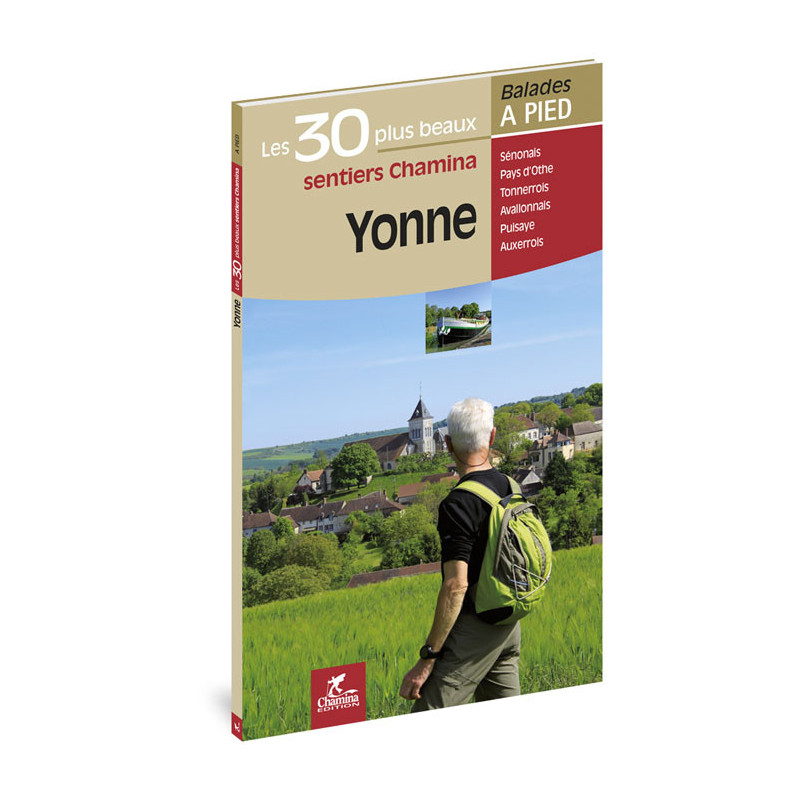 Carte randonnée YONNE LES 30 PLUS BEAUX SENTIERS