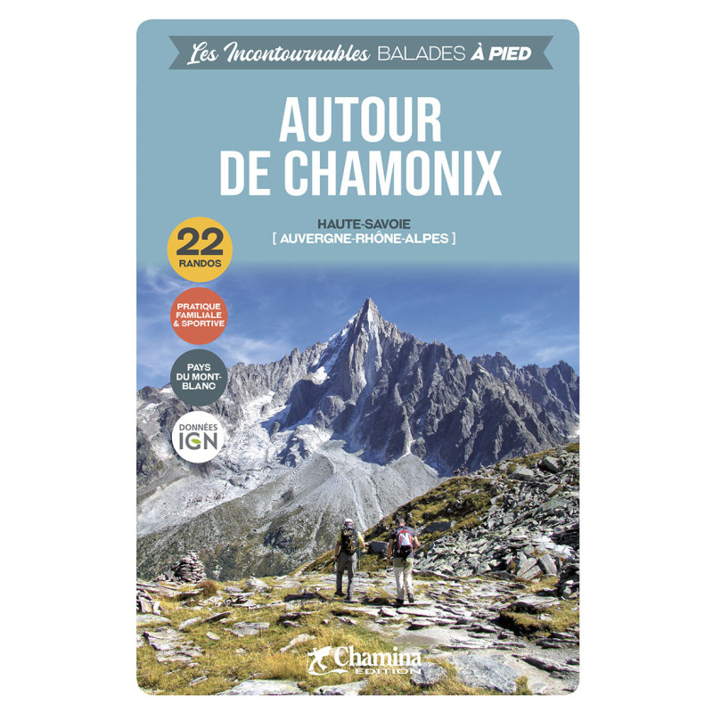 Carte randonnée AUTOUR DE CHAMONIX Carte randonnée AUTOUR DE CHAMONIX