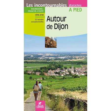 Carte randonnée AUTOUR DE DIJON