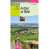 Carte randonnée AUTOUR DE DIJON
