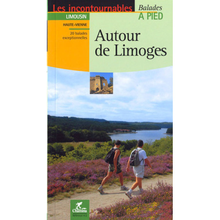 Carte randonnée AUTOUR DE LIMOGES BALADES A PIED