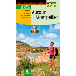 Carte randonnée AUTOUR DE MONTPELLIER
