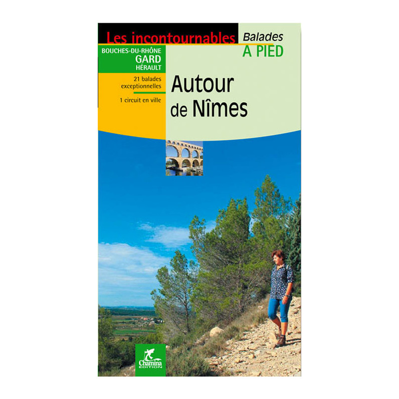 Carte randonnée AUTOUR DE NIMES