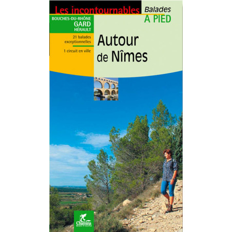 Carte randonnée AUTOUR DE NIMES