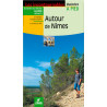 Carte randonnée AUTOUR DE NIMES