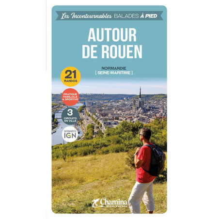 Carte randonnée AUTOUR DE ROUEN