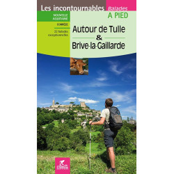 Carte randonnée AUTOUR DE TULLE ET BRIVE-LA-GAILLARDE