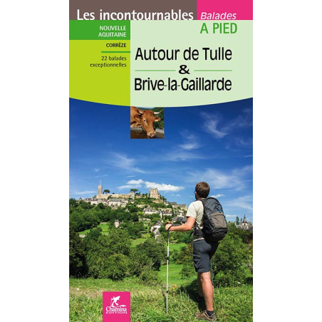 Carte randonnée AUTOUR DE TULLE ET BRIVE-LA-GAILLARDE