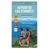 Carte randonnée AUTOUR DU LAC D'ANNECY
