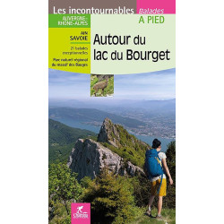 Carte randonnée AUTOUR DU LAC DU BOURGET