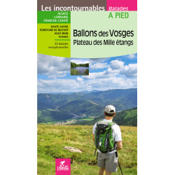 Carte randonnée BALLON DES VOSGES PLATEAU DES MILLE ETANGS