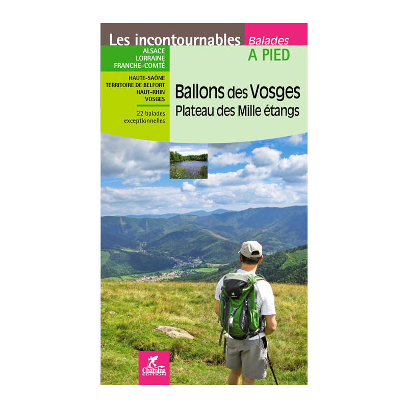 Carte randonnée BALLON DES VOSGES PLATEAU DES MILLE ETANGS