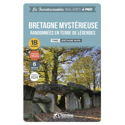 Carte randonnée BRETAGNE MYSTERIEUSE - TOME 1 BRETAGNE NORD - BALADES A PIED