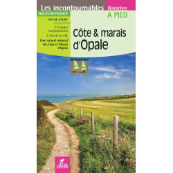Carte randonnée CÔTE & MARAIS D'OPALE