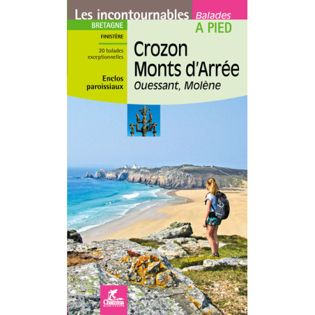 Carte randonnée CROZON MONTS D'ARREE OUESSANT MOLENE