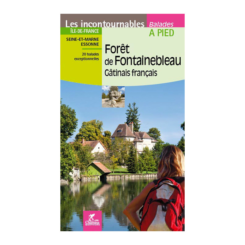 Carte randonnée FORET DE FONTAINEBLEAU GATINAIS FRANCAIS Carte randonnée FORET DE FONTAINEBLEAU GATINAIS FRANCAIS