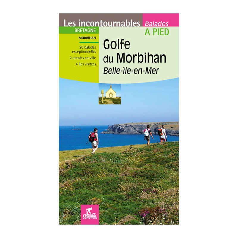 Carte randonnée GOLFE DU MORBIHAN BELLE ILE EN MER Carte randonnée GOLFE DU MORBIHAN BELLE ILE EN MER