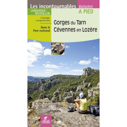 Carte randonnée GORGES DU TARN - CEVENNES EN LOZERE